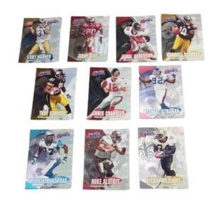 Lot of 10 NFL Fleer Gamers 2000
